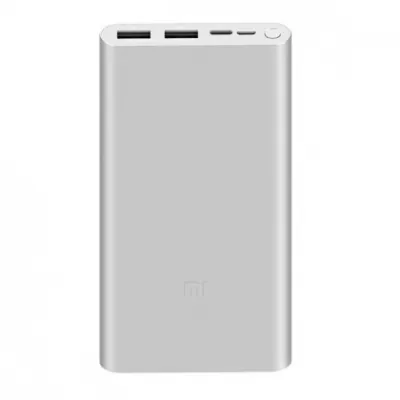 Tashqi akkumulyator Xiaomi Mi Power Bank 3 Pro 22.5w 10000 mAh, Silver