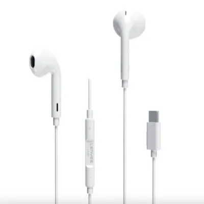 Lenyes LF102 Type-C quloqchinlari White