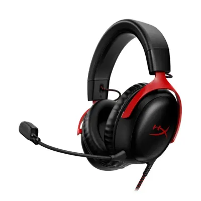HyperX Cloud III kompyuter quloqchini, Black-red