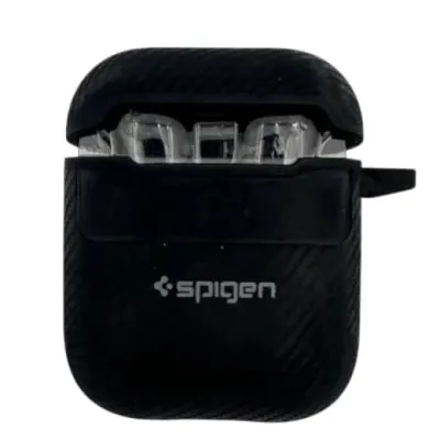 Spigen Airpods 1/2 CH0912 qora g'ilof