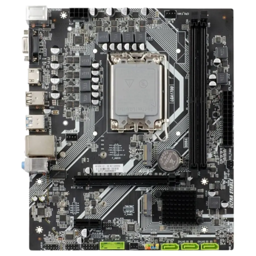 Esonic H610 DDR4 LGA1700 ona plata