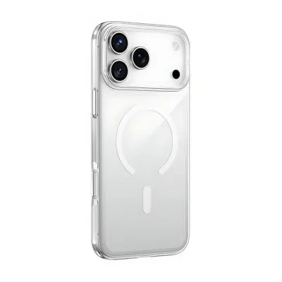 Keephone X Crystal MagSafe Case iPhone 17 Pro Max uchun transparent shaffof g‘ilofi