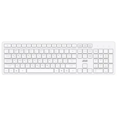 Klaviatura 2E KS260 WL (2E-KS260WWH), White