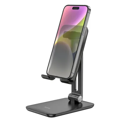 Hoco HD1 qora rangli smartfon va planshet uchun ish stoli tagligi