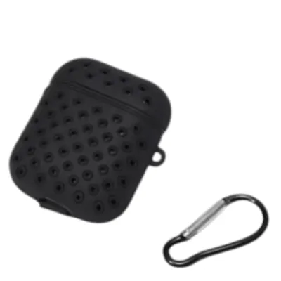 Airpods 1/2 Hang Silicone CH0456 qora g'ilof