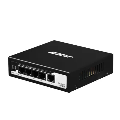 Kalit 2E POWERLINK SP401F 5XFE (4XFE POE+, 1XFE UPLINK, 55W), boshqarib bo'lmaydigan
