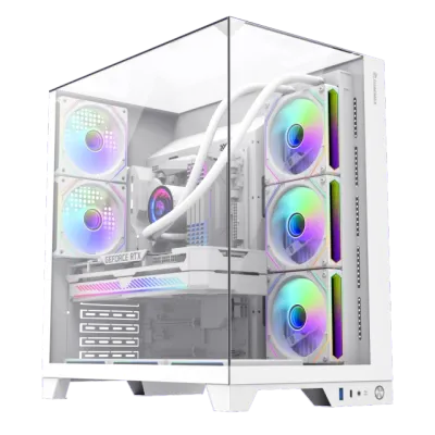 Gamemax Infinity plus kompyuter korpusi, White