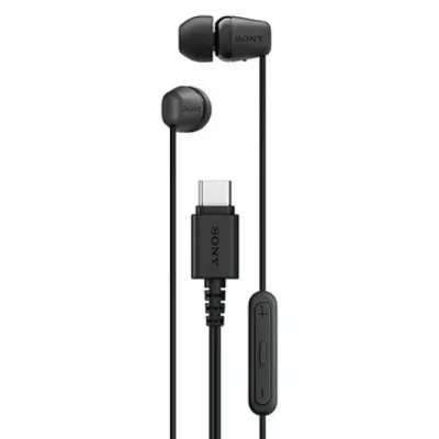 Sony IER-EX15C qora simli quloqchini