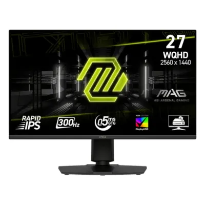 MSI MAG 275QPF X30 / 27" / 300Hz / WQHD/ Rapid IPS / 0.5ms / DisplayHDR 400 Black monitori