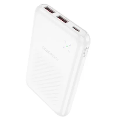 Borofone BJ30 10000 mAh PD20W+QC3.0(22.5W) oq portativ akkumulyatori