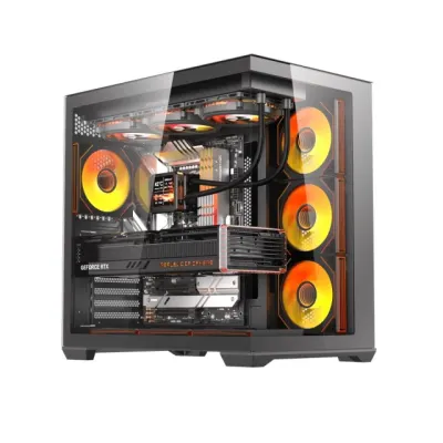 Kompyuter korpusi Darkflash C280 E-ATX PC Case with 7 RGB fans