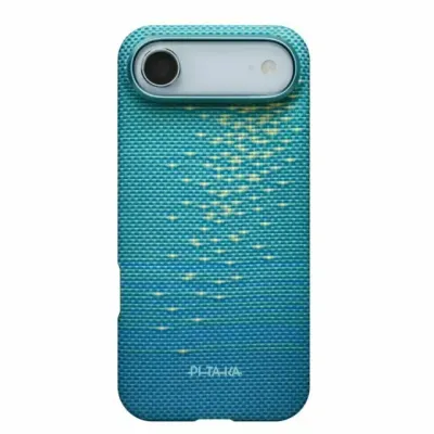 iPhone 17 Air uchun Pitaka ultra-slim case g‘ilofi, (Lucid Blue)
