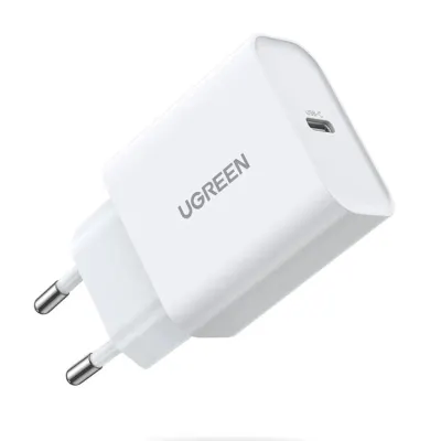 UGREEN CD137 zaryadlash qurilmasi, White