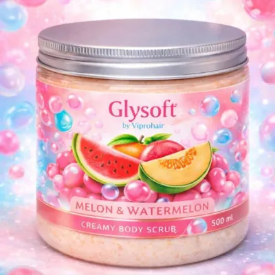 Qovun va tarvuzli tana skrabi (Glysoft by Viprohair) – 500 ml