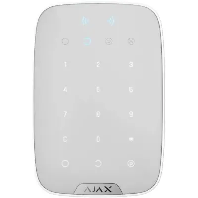 Ajax Keypad Plus (9SA) oq rangli klaviatura (36195.83.WH3)