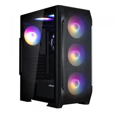 Kompyuter korpusi Zalman N7PLUSV2+ZM700-LX3, Black