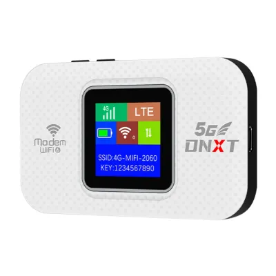 4G Мини Pocket E5785 Лухурй WiFi Роутер, White