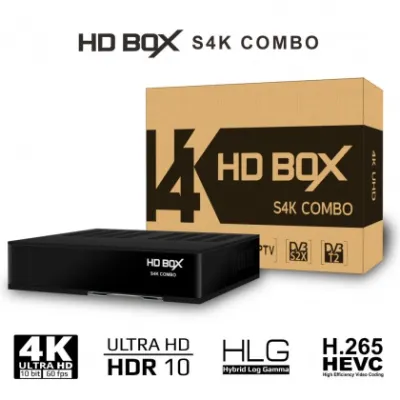 HD BOX Prime 4K resiveri