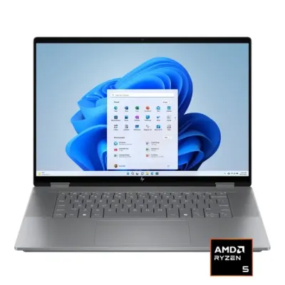Noutbuk HP OMNIBOOK X FLIP 16-BE0005CL AMD R5-220 8GB LPDDR5 512GB SSD 16,0" 2K IPS TOUCHSCREEN X360 W11 GREY