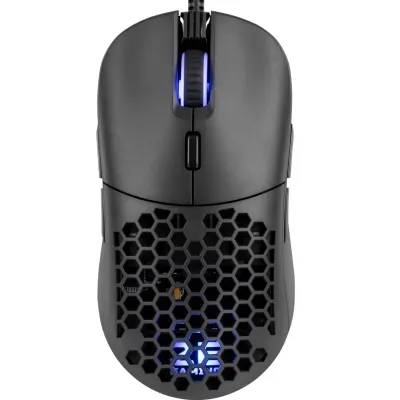 2E Gaming HyperDrive Lite WL RGB qora sichqonchasi