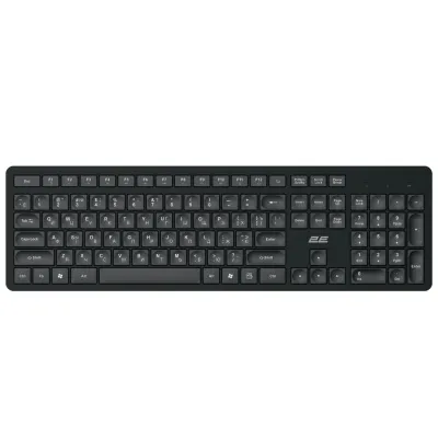 Klaviatura 2E KS260 WL EN/UK/RU (2E-KS260WB_CI), Black