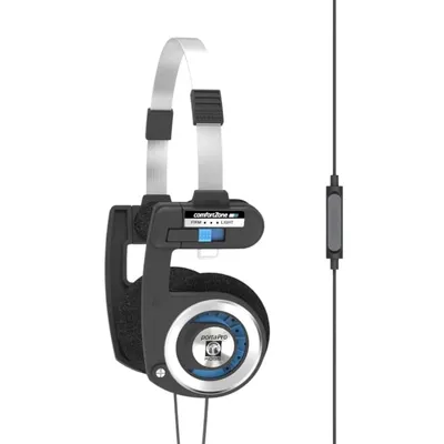 Naushnik Koss Porta Pro Mic/Remote RW, Black