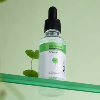 Teri parvarishi uchun serum-ampula Allniz Cica Stem Ampoule