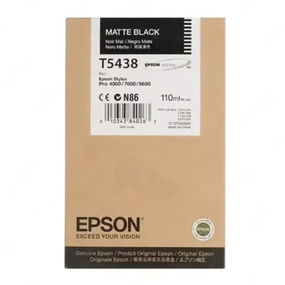 Картридж Epson C13T543800 матовый чёрный