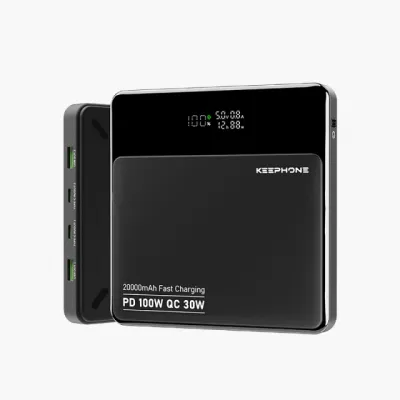 Power Bank SPEEDY MAX 20000 mAh PD 100W tezkor quvvatlashga ega tashqi akkumulyator