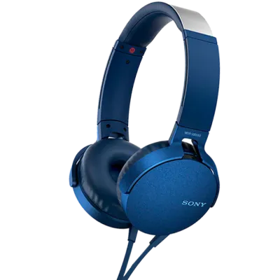 Sony MDR-XB550AP quloqchini Blue
