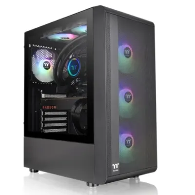 Kompyuter korpusi Thermaltake S200 TG ARGB, Black