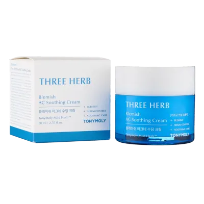 Three-Herb Blemish AC Soothing Cream yuzni namlantiruvchi krem