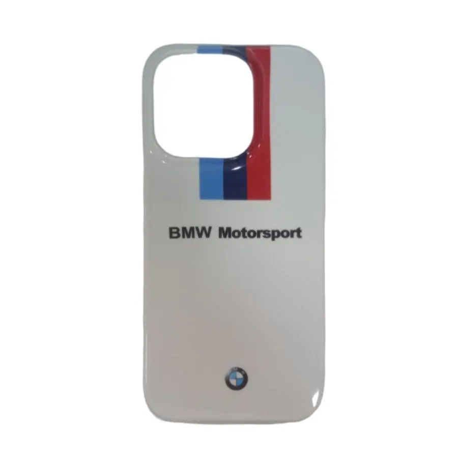 iPhone 16 про Мах учун BMW Мотоспорт дизайнли ғилоф