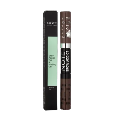 NOTE BROW ADDICT TINT & SHAPING GEL 03 (5 ml+5 ml) qosh uchun tint