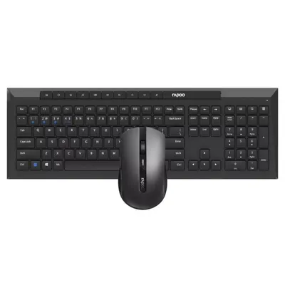Klaviatura va sichqonchasi Rapoo 8210M, Black