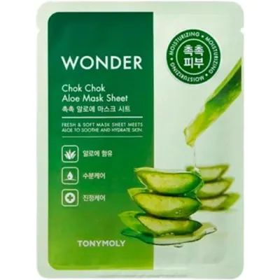 Маска для лица WOND CHOK CHOERK ALOE MASK SHEET 22 гр