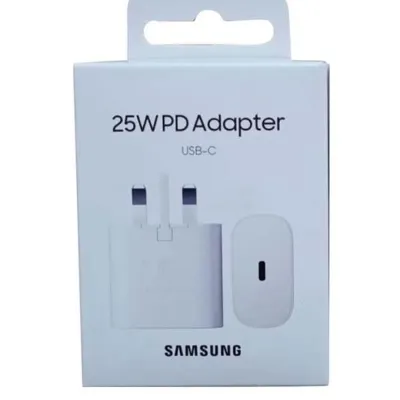 Зарядное устройство Samsung 25W USB Type-C (без USB кабеля) white