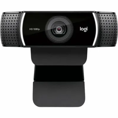 Logitech C922 Pro Stream veb-kamerasi qora