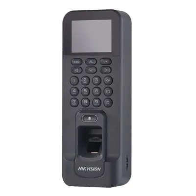 Hikvision DS-K1T804BEF barmoq izi va EM kartalarini o‘quvchi ruxsat terminali