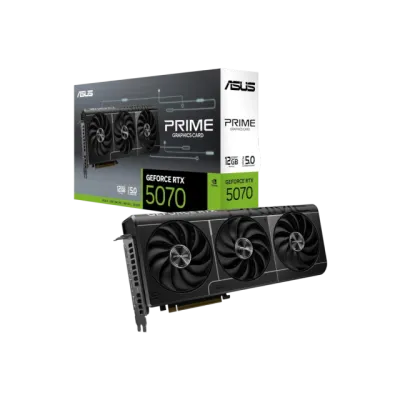 Videokarta ASUS RTX 5070 PRIME 12GB GDDR7 192-bit Triple Axial-tech Fans SFF-Ready