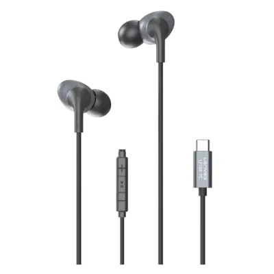 Lenyes LF106 Type-C quloqchinlari Black