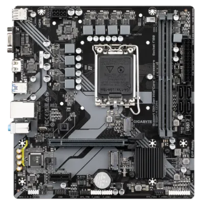 Gigabyte B760M H DDR4 LGA1700 ona plata
