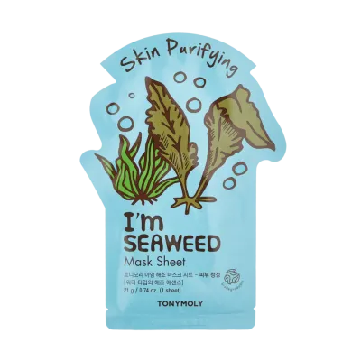 ТКАНЕВАЯ МАСКА ДЛЯ ЛИЦА I'M SEAWEEDS MASK SHEET –PURIFYING