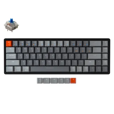 Klaviatura Keychron K6 68 Key Aluminum Frame HotSwappable, RGB Blue