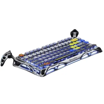 GravaStar Mercury K1 Pro o‘yin klaviaturasi, Interstellar Silver