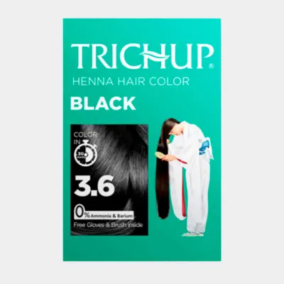Краска-хна Trichup Henna Hair Color - Black 6*10gr