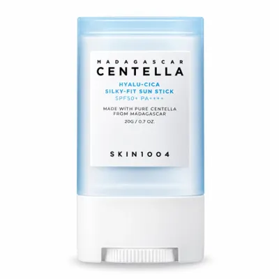 SKIN1004 Hyalu-Cica Silky-Fit — quyoshdan himoya stiki SPF50+ PA++++, 20 g