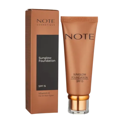 Тональный крем NOTE SUN GLOW FOUNDATION 10 (30 ml)