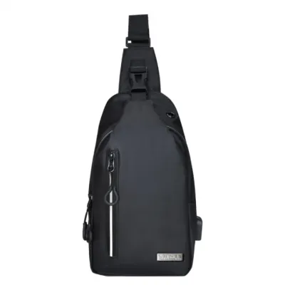 Сумка через плечо LENYES Tatum Crossbody Bag LB525 чёрная