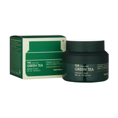The Chok Chok Green Tea Intense Cream - yuzni namlantiruvchi krem